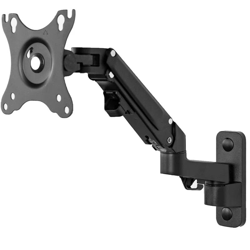 Vivo Premium Aluminum Single Monitor Wall Mount