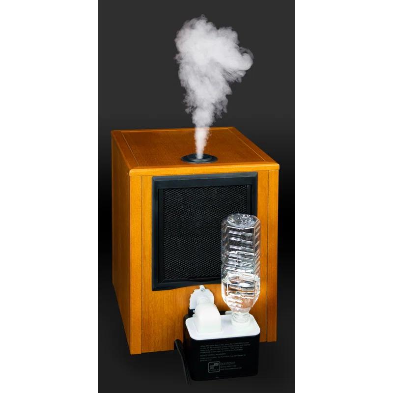 Dr. Infrared Heater DR. INFRARED HEATER DR-968H Indoor Portable Space Heater with Humidifier, 1500-Watt, Cherry