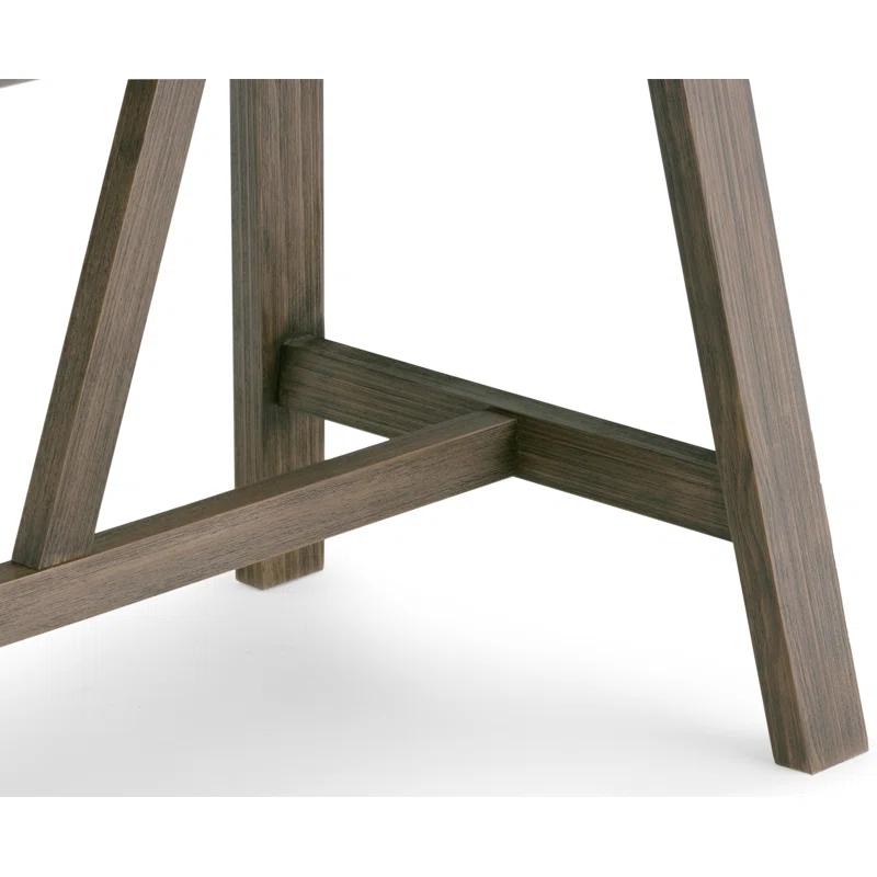 Simpli Home Dylan Solid Wood Desk