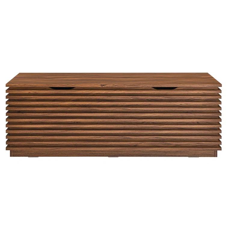Modway Modway Render 47" Wood Grain Storage Bench