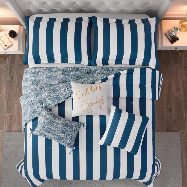 Juicy Couture Juicy Couture Cabana Stripe Comforter Sets