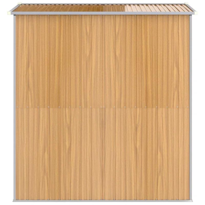 6 ft. 2 in. W x 6 ft. 3 in. D Galvanized Steel Storage Shed