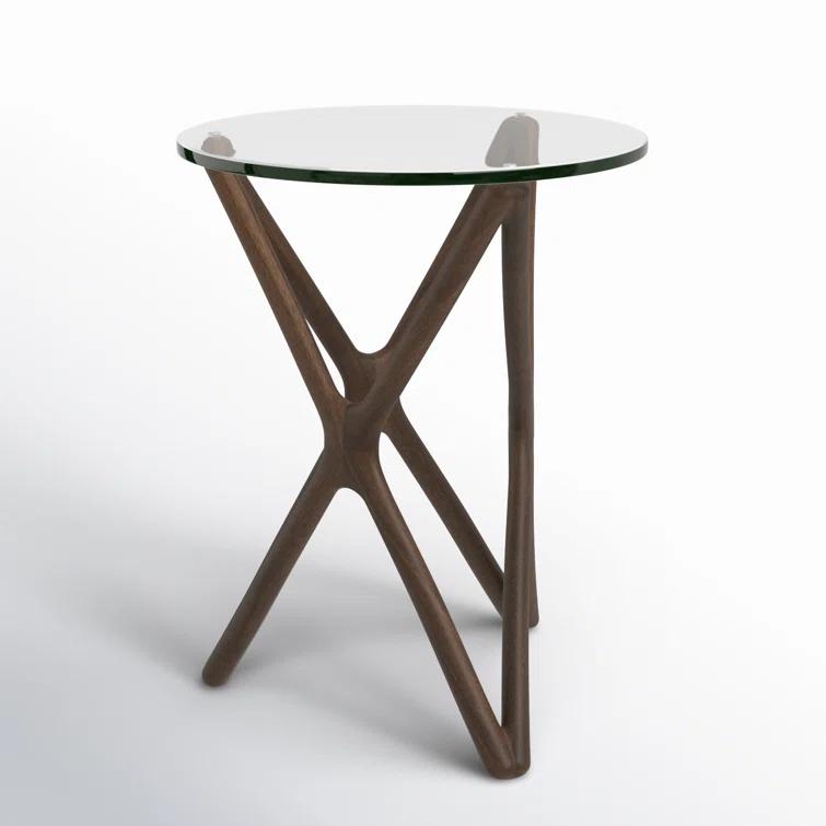 Lark Glass End Table