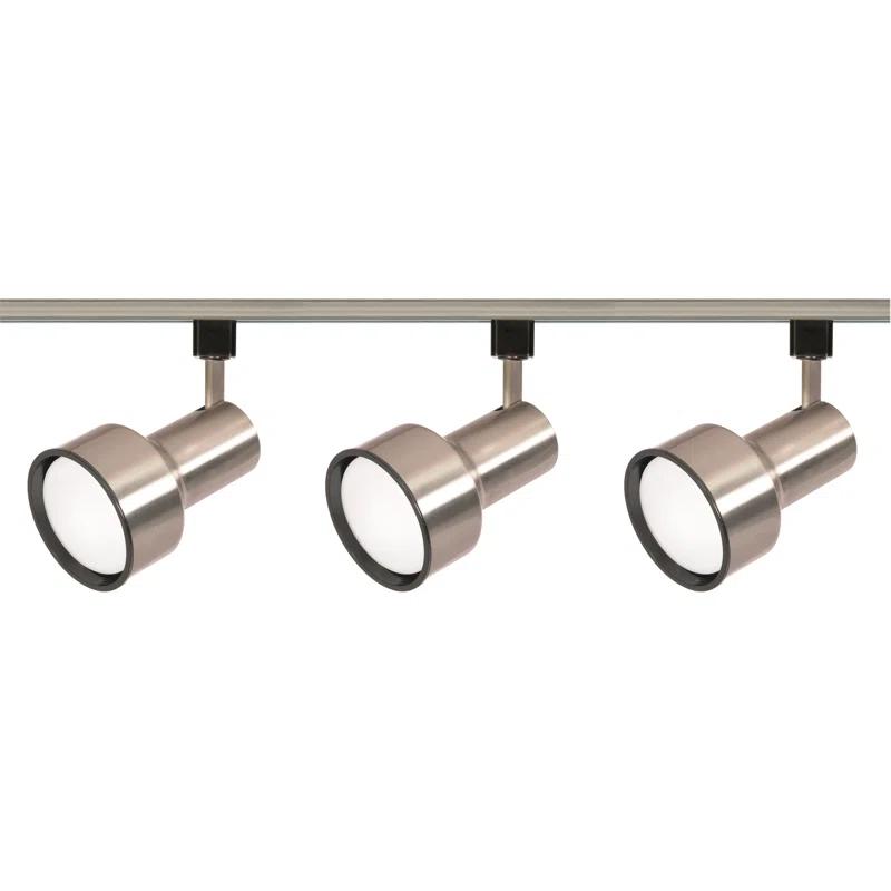 Nuvo 48'' 3 -Light Track Track Kit with Dimmable and Adjustable Head