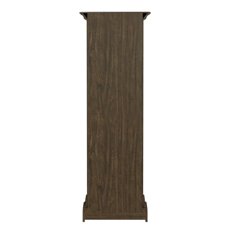 Howard Miller® Scott 80.25'' H Oak Solid Wood Grandfather Clock