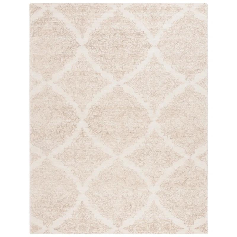 Martha Stewart 300 Hand Tufted Wool Damask Rug