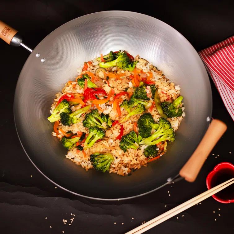 JOYCE CHEN Joyce Chen 14'' Carbon Steel Wok