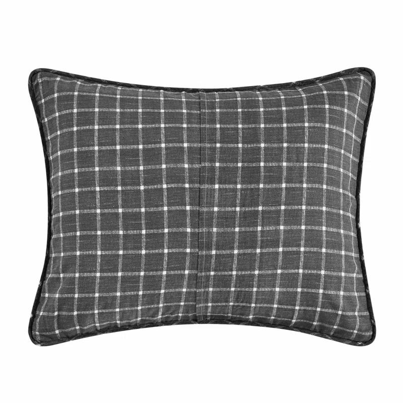 Nautica Fleetville Cotton Reversible Grey Quilt Set