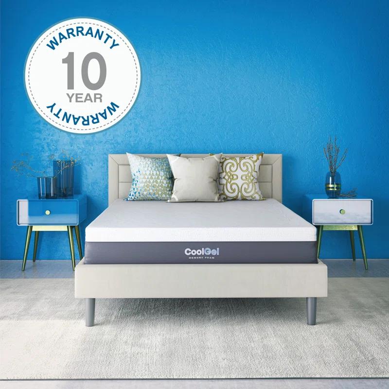 Classic Brands 12" Medium Cool Gel Memory Foam Mattress