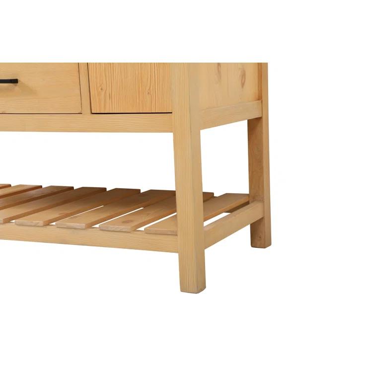 Pelaghia 48'' Single Bathroom Vanity with Marble Top