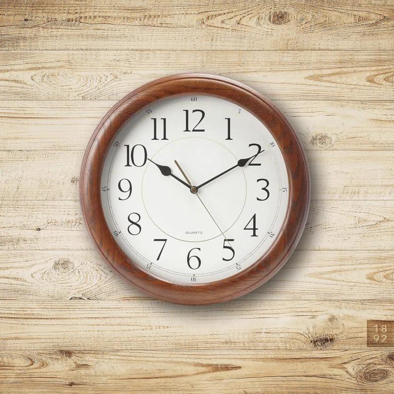 Seiko Solid Wood Wall Clock