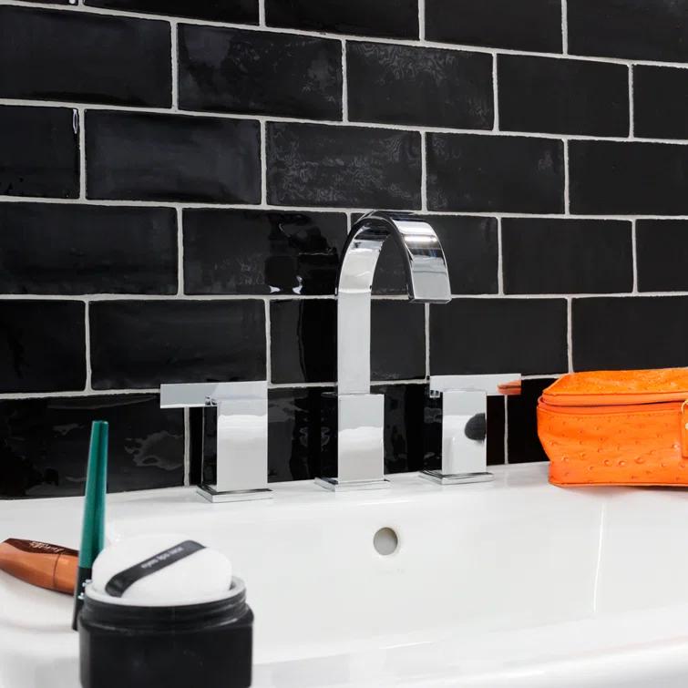 Barcelona 3x6 Blanco Polished Ceramic Subway Wall Tile (5.38 Sq. Ft. / Case)