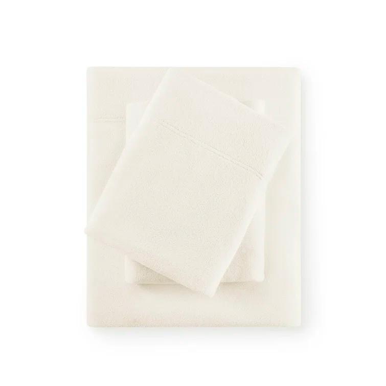 Madison Park Micro Fleece Sheet Set & Reviews | Wayfair