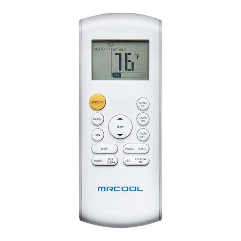MrCool MRCOOL Advantage 12,000 BTU Ductless Inverter Wall Mount Heat Pump System, White