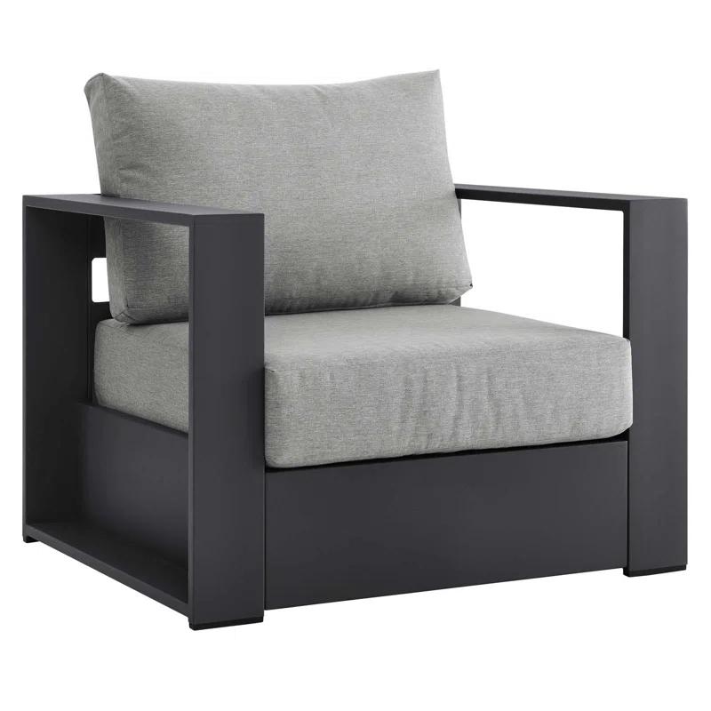 Modway Modway Tahoe Outdoor Patio Powder-Coated Aluminum Armchair Set (Set of 2)