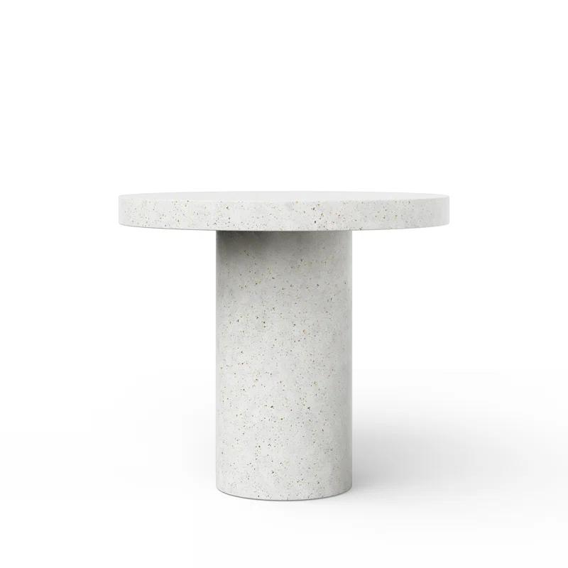 Maraca Concrete Pedestal Dining Table