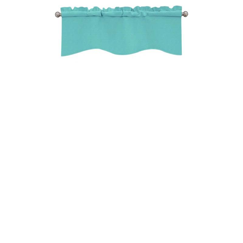 Eclipse Kendall Scalloped 42'' W Window Valance
