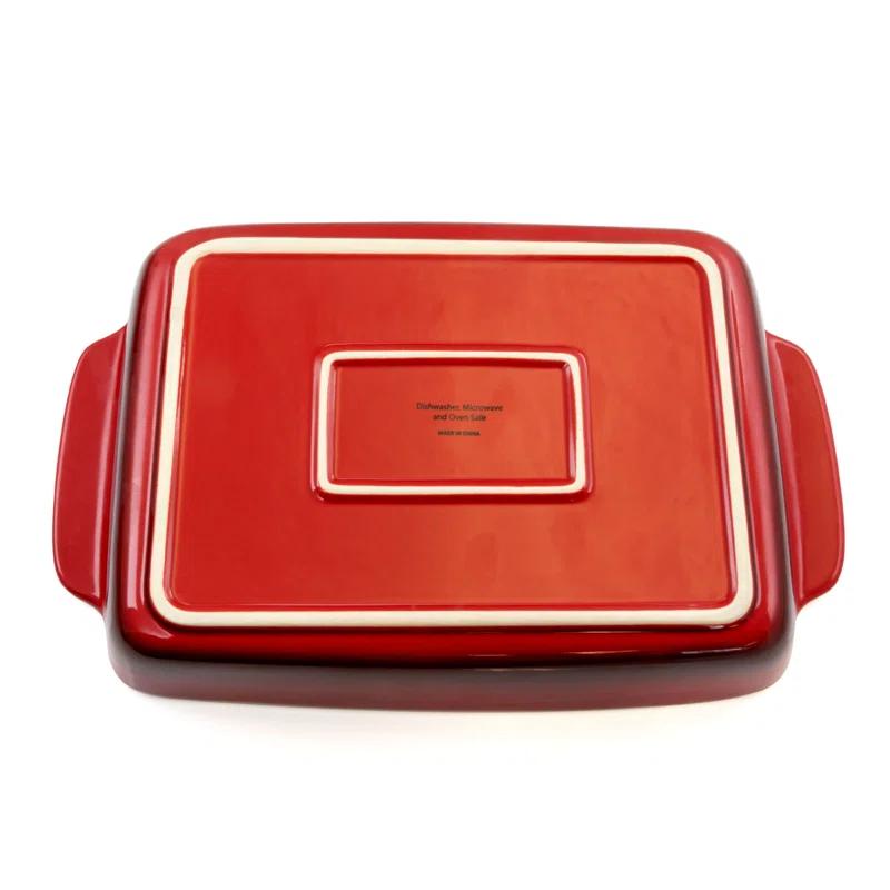 Crock-pot Crock-Pot 4 Qt. Stoneware Rectangle Bake Pan