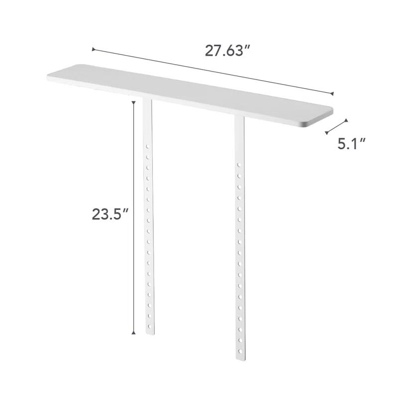 Yamazaki Home Yamazaki Home Tv Shelf, Screen Mount Remote Rack Accessory Stand, Steel