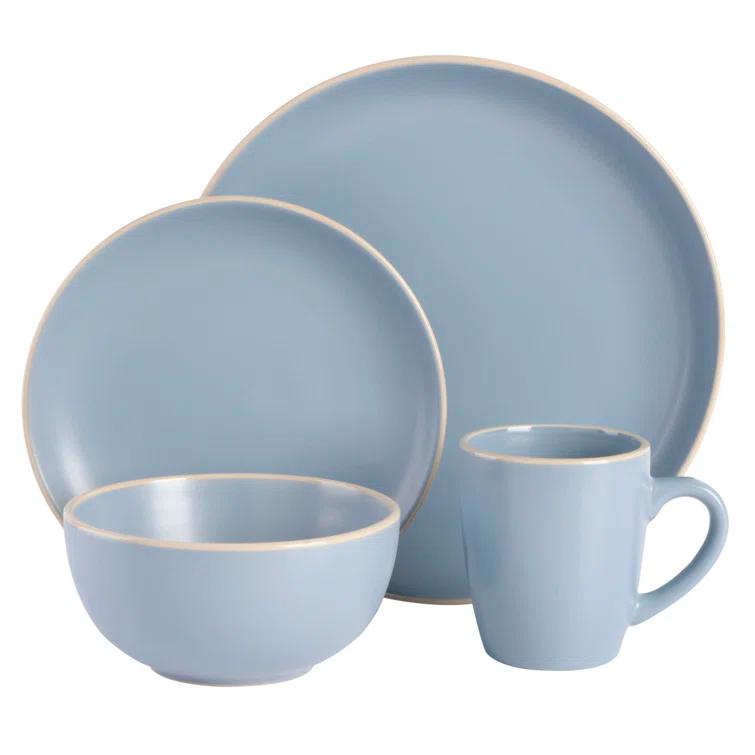 Gibson Gibson Home Rockaway 32 Piece Dinnerware Set