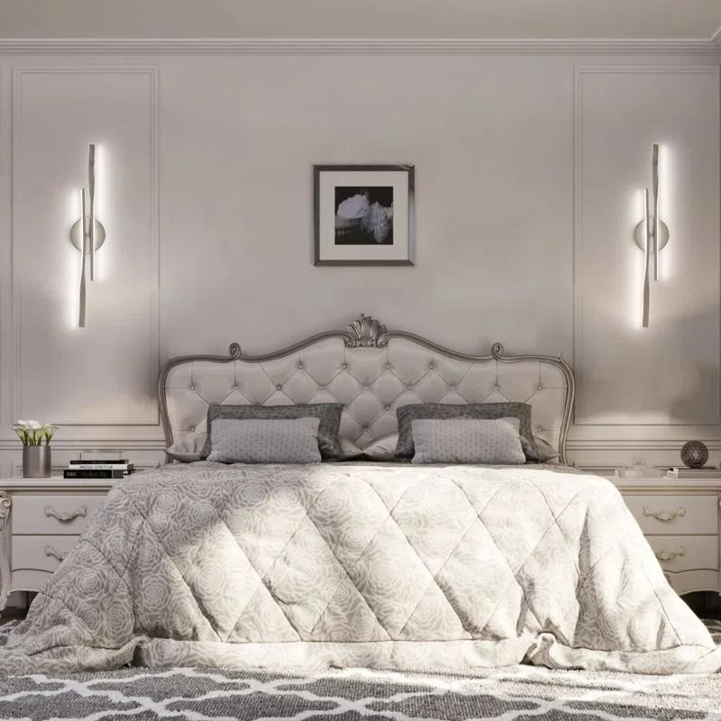 Orren Ellis Shoji 2 - Light Dimmable LED Vanity Light