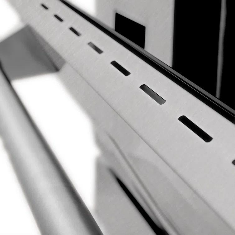 ZLINE 48 in. Legacy Dual Fuel Range w/ 7 Burner Cooktop & 2 Ovens w/ Doors