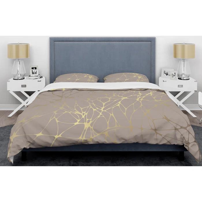 Design Art Retro Art Deco - Mid century bedding set - Modern Mid-century Bed cover set
