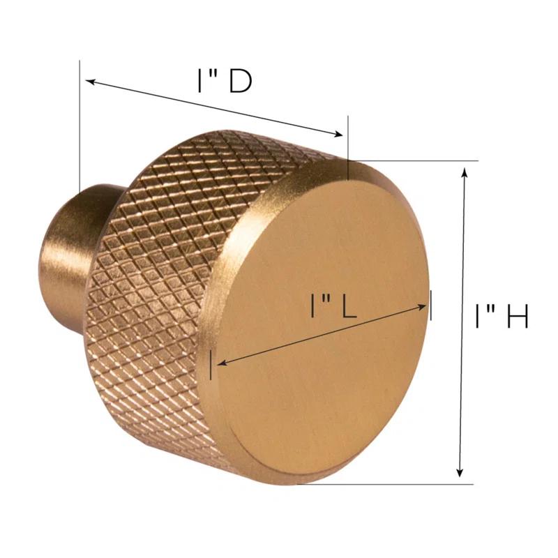 Design House Porter Cabinet Knob for Kitchen Bathroom Closet Dresser Cabinets-5-Pack (Set of 5)