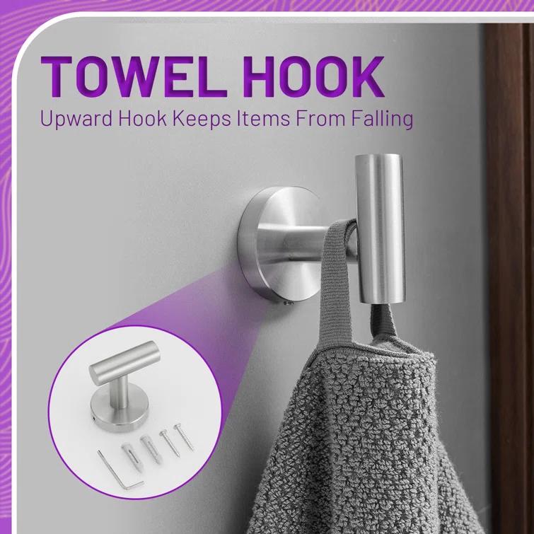 VIBRANTBATH 3 - Piece Bathroom Hardware Set 1062-N-3