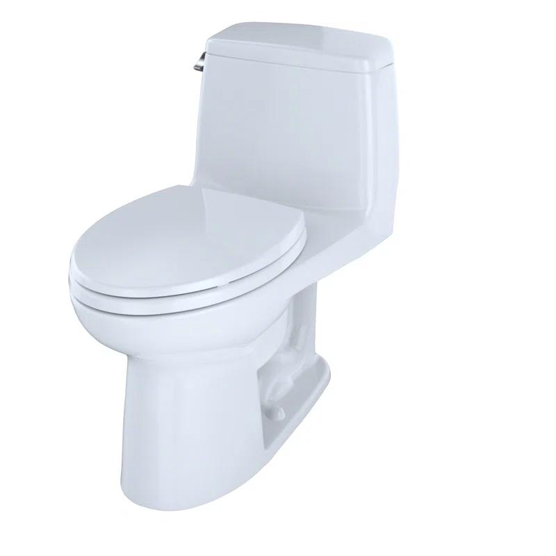 UltraMax® Eco 1.28 GPF (Water Efficient) Elongated One-Piece Toilet (Seat Included)