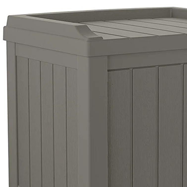 Suncast Suncast 22 Gallon Water Resistant Deck Box with Storage Seat