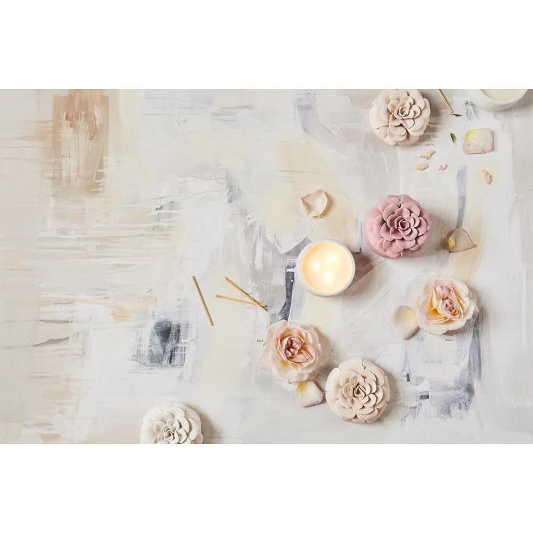 ILLUME Essentials Collection, Coconut Milk Mango Ceramic Flower