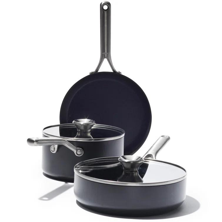OXO OXO 5 Pieces Hard-Anodized Aluminium Non Stick Cookware Set