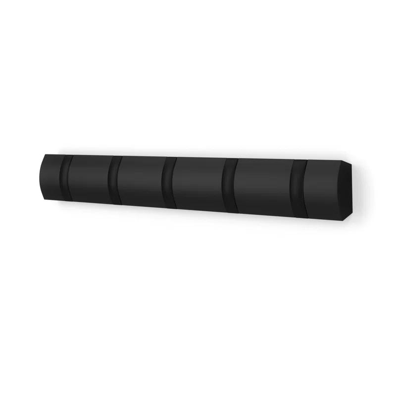 Umbra Flip Solid Wood Wall 5 - Hook Wall Mounted Coat Rack