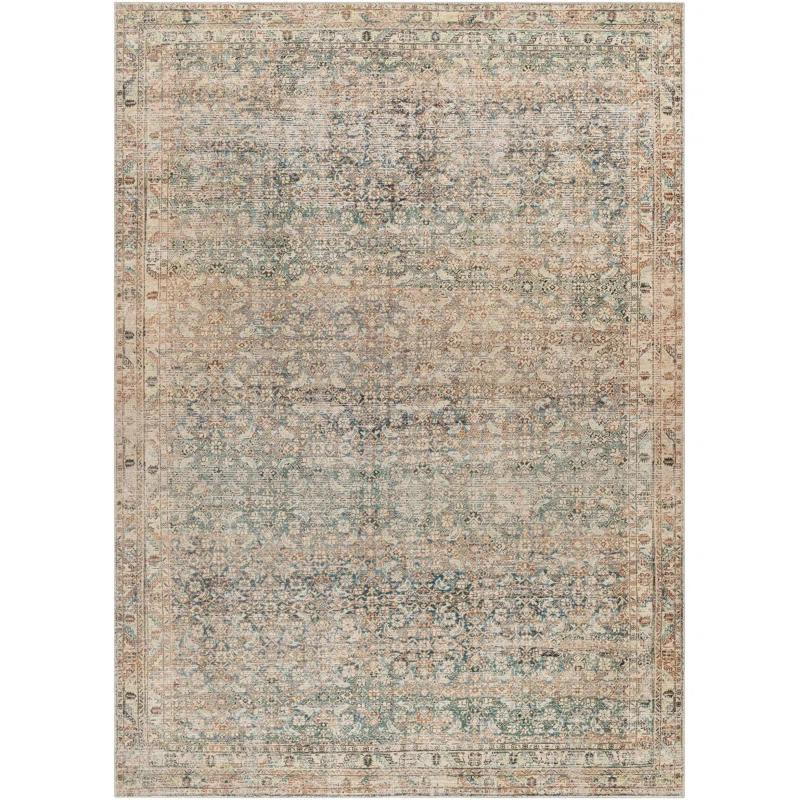 Becki Owens x Livabliss Marlene Vintage Sage/Brown Area Rug