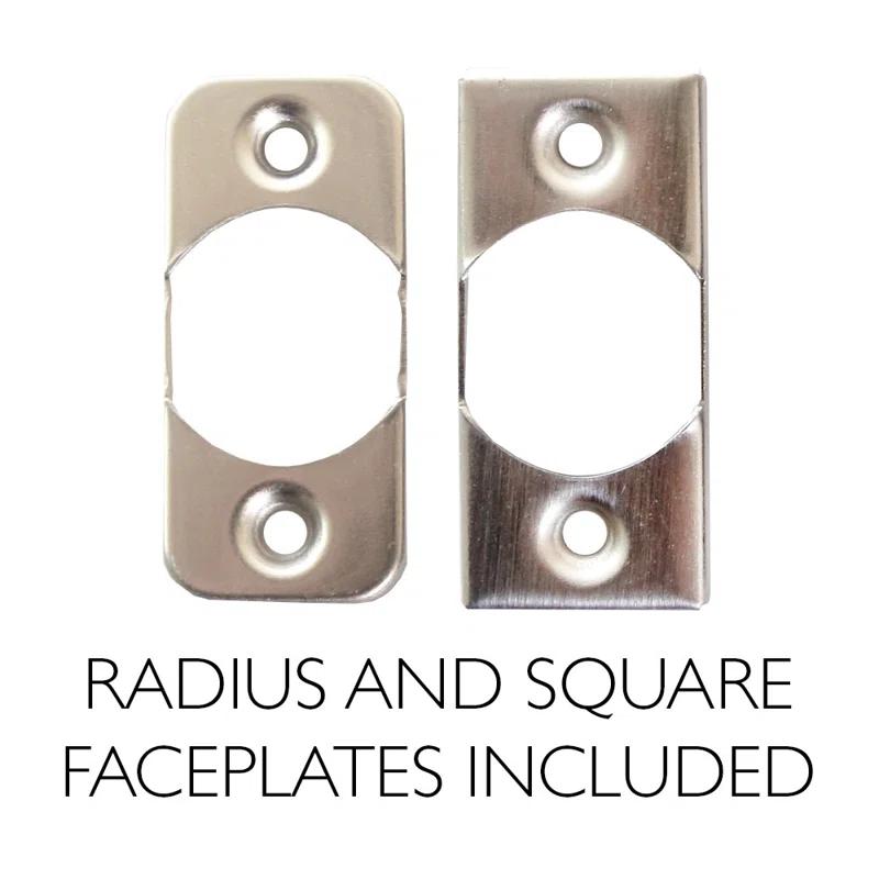 Design House 6-Way Square Spindle Entry Latch