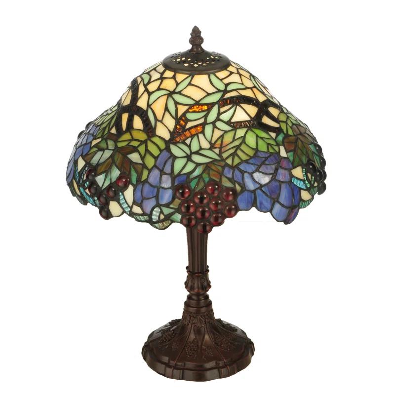Meyda Lighting Meyda Tiffany & Stained Glass Metal Table Lamp