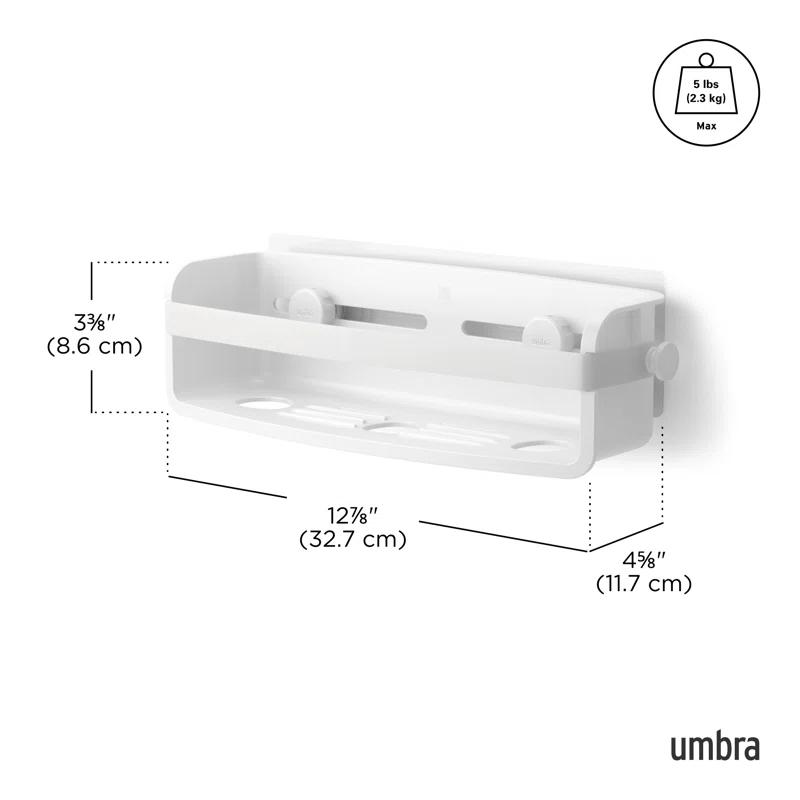 Umbra Flex Adhesive Adhesive Shower Basket