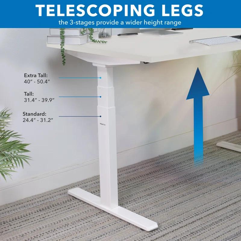 Mount-it Mount-It Ultimate Dual Motor Electric Standing Desk with 48" Tabletop