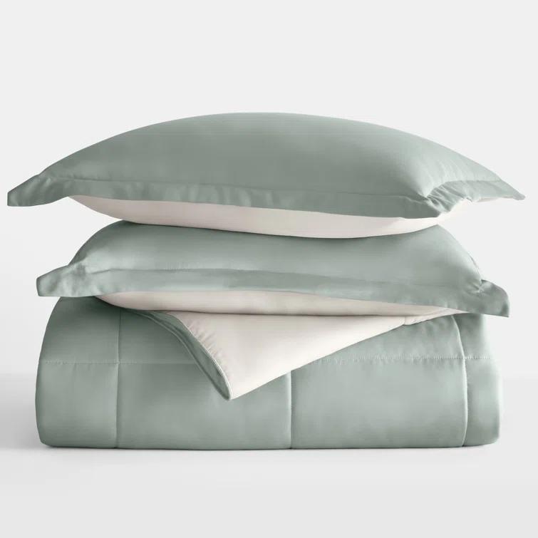Becky Cameron Reversible Down-Alternative Comforter Bedding Set