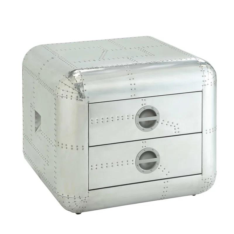 17 Stories Amman 2 - Drawer End Table