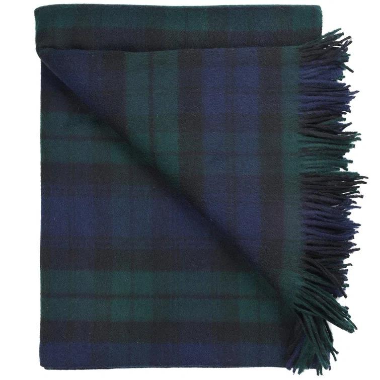 Prince of Scots Hand Woven Throw Blanket