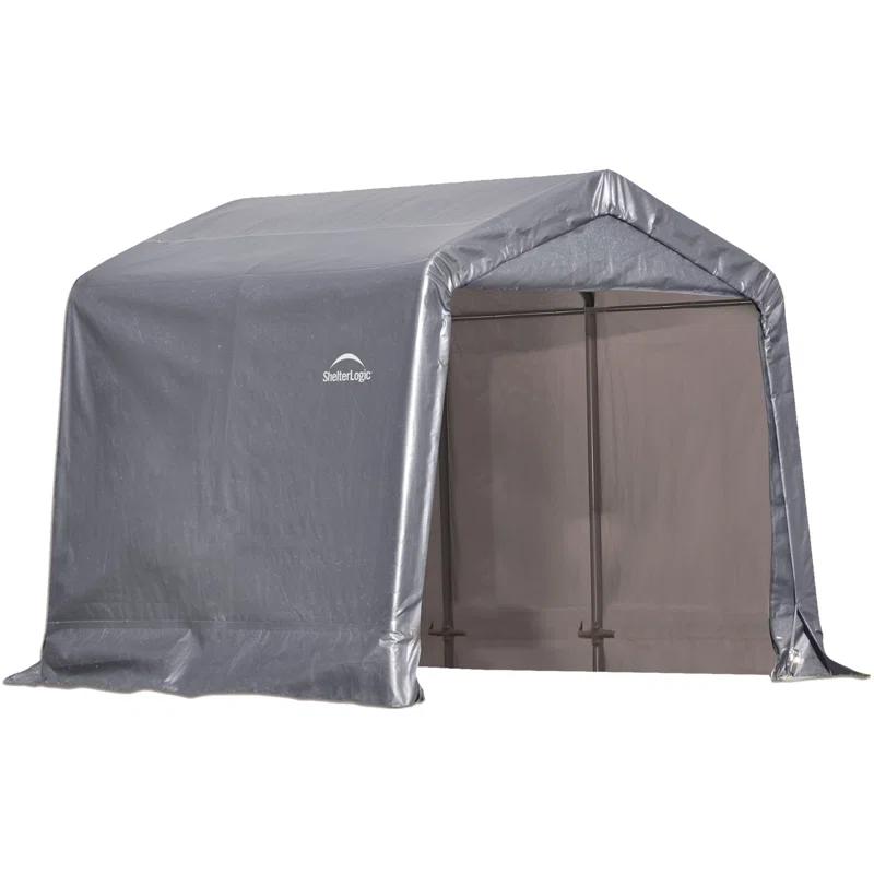 ShelterLogic ShelterLogic Shed-in-a-Box 8 x 8 x 8 ft Peak Gray