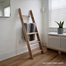 Milltown Merchants 54'' Solid Wood Blanket Ladder