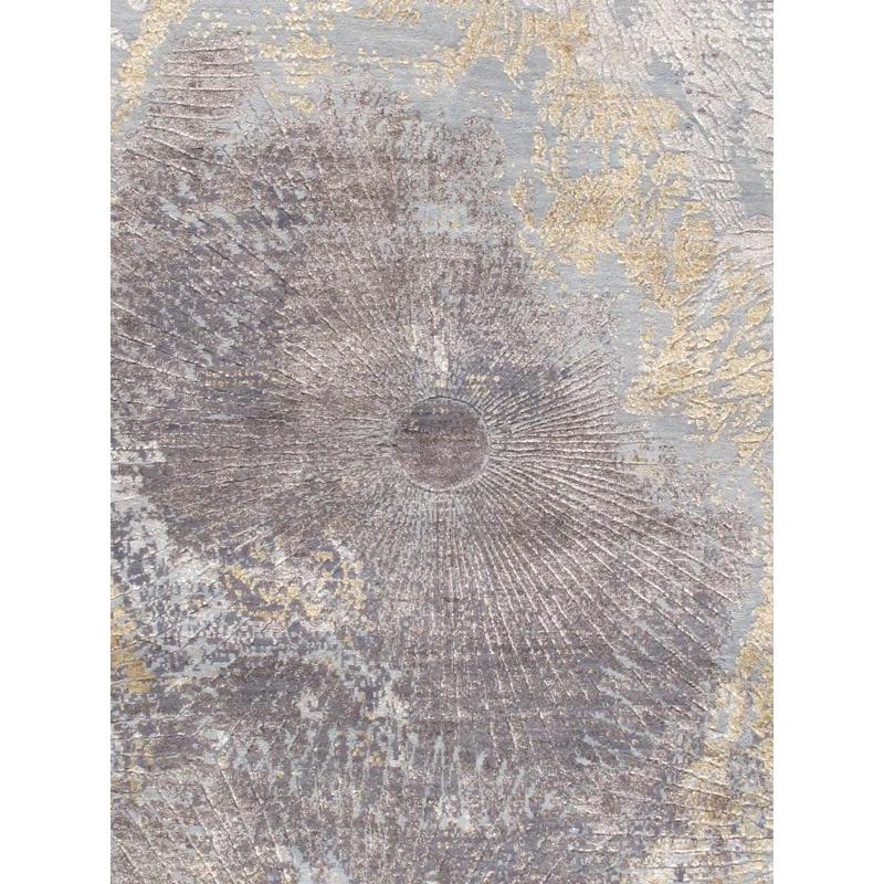 Cosmo Hand Knotted Abstract Rug