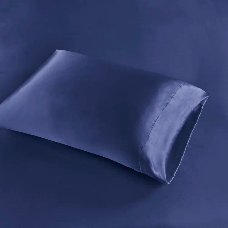 Madison Park Essentials Satin Luxury 2PC Pillowcases (Set of 2)