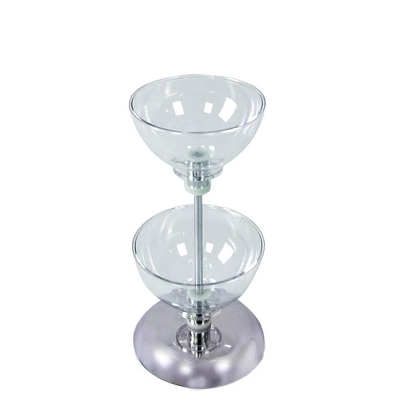 Azar Displays Two-Tier 8" & 8" Bowl Counter Display