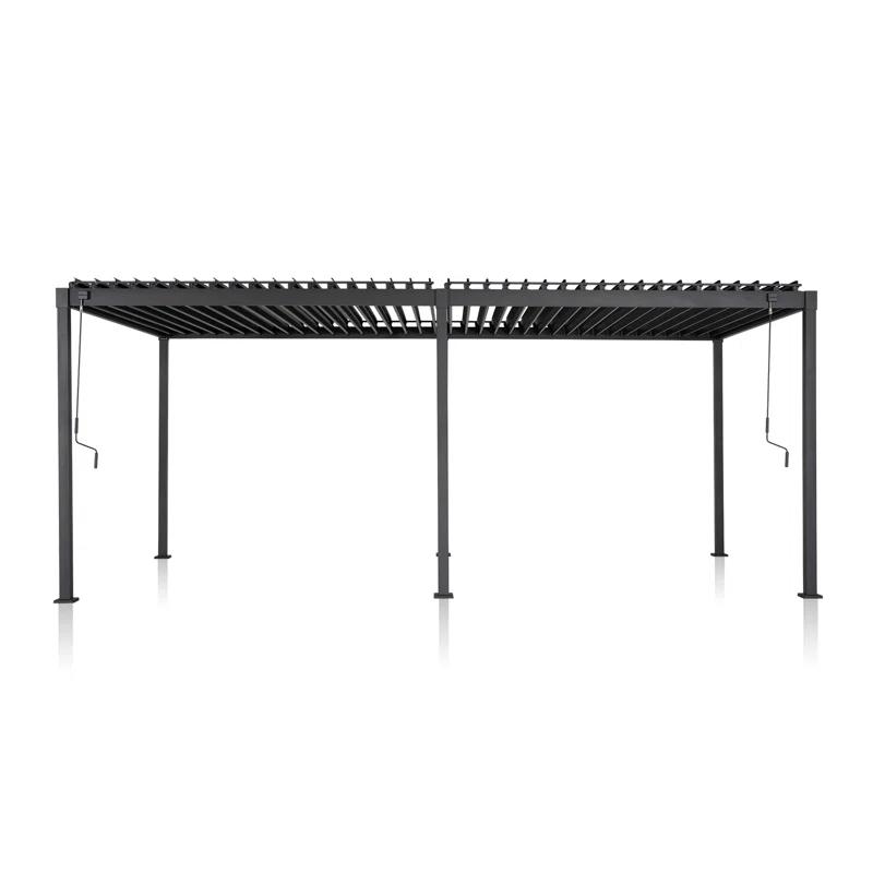 Mirador 80/88S Metal Frame Pergola with Adjustable Louvered Roof