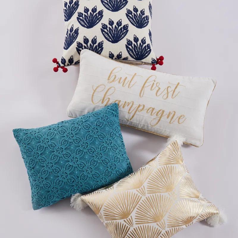 Levtex home Nanette Lace Overlay Pillow