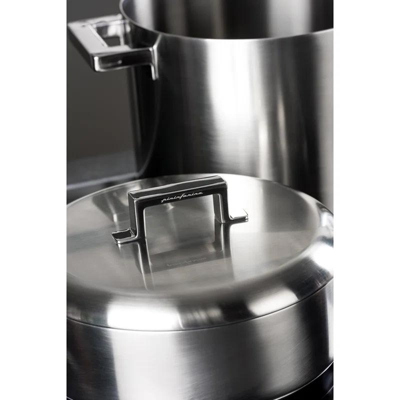 Saute Pan 2 Handles Stile Stainless Steel